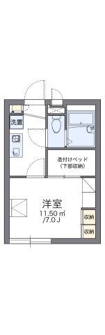 レオパレスグランシャリオの間取り