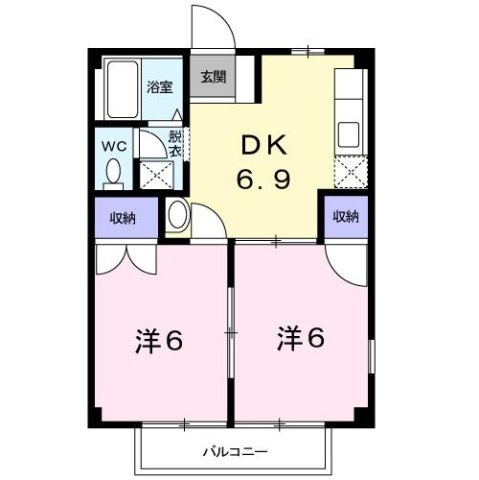アクティブＢの間取り