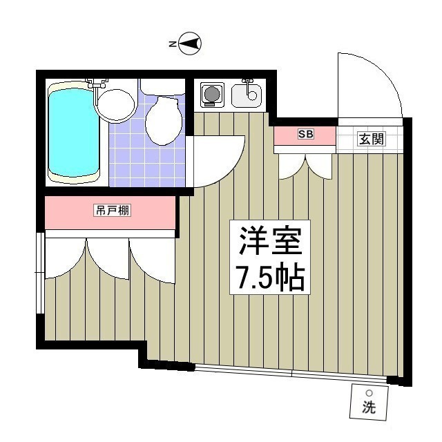 Villa石神井の間取り
