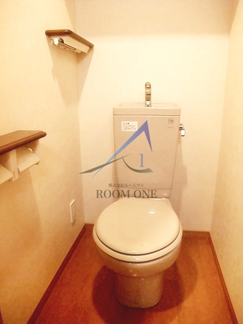 ルーブル戸越公園弐番館のトイレ|トイレです。