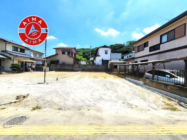 古賀市花鶴丘2丁目第2-2棟（2号棟）の外観|デザイン性のある外観です。