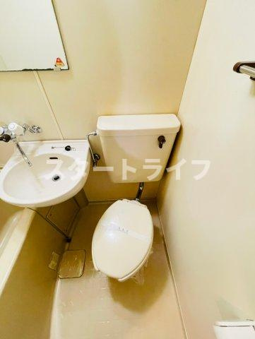 大阪市淀川区野中北１丁目の賃貸マンションのトイレ
