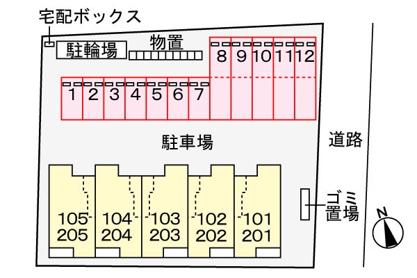 ブリーゼの区画図