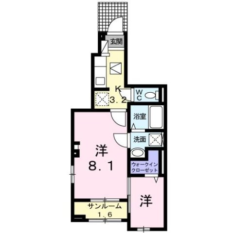 【間取り】 | フェリーチェ駅南