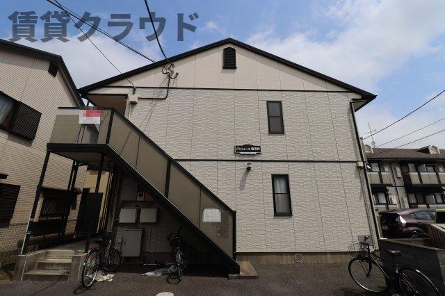プリシェール稲荷町の外観|おしゃれな外観です