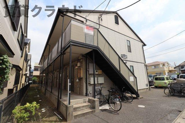 プリシェール稲荷町の外観|外観は落ち着いています