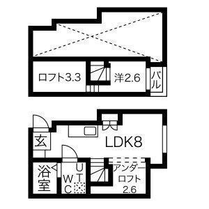 Maison Blancheの間取り