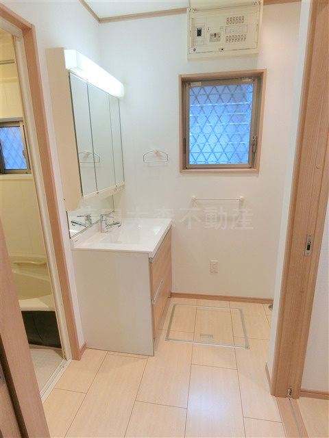 糀谷HOUSEの洗面所