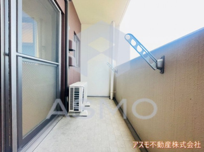 【バルコニー】 | ティーズガーデン | ※同建物内参考写真