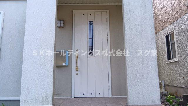 高浜町立石中古戸建住宅の玄関