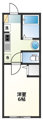 パセオグランデ誉田の間取り