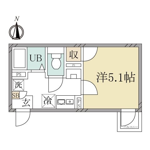 【間取り】 | Lilas Terrace 西糀谷