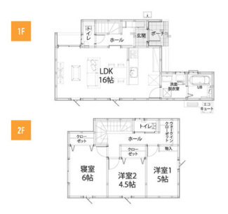 【間取り】 | 熊本県熊本市北区楡木２丁目