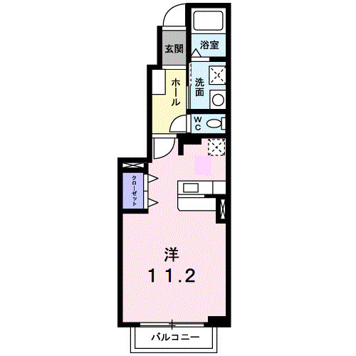 バレーフィールドⅡの間取り