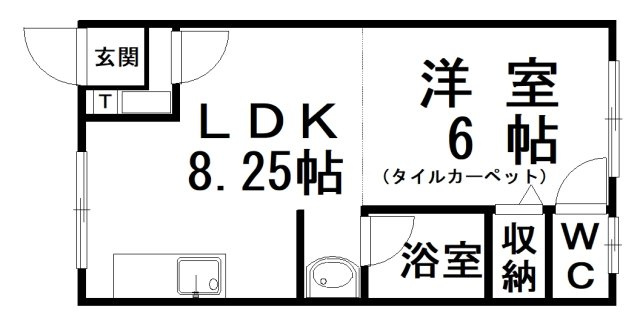【間取り】 | 【商談中】◆収益物件◆アートライフ西庶路 | 間取りは一例です。