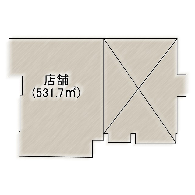 美原4丁目テナントの間取り