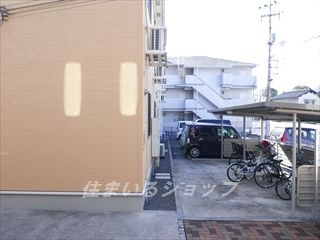 ジェルメ　４７　Ａの展望|募集のお部屋（102号室）からの眺望です！