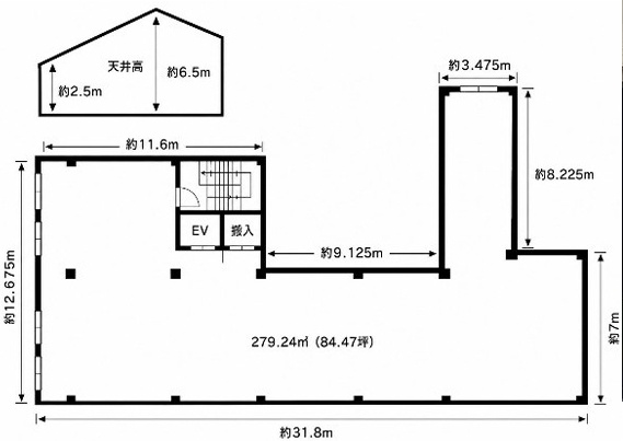 桝忠銘木店の間取り