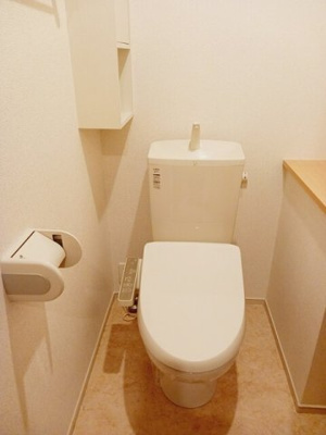 【トイレ】 | テール・リュミエール　Ⅰ | 落ち着いたトイレです