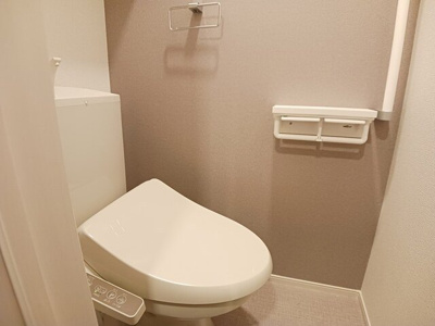 【トイレ】 | メゾン・ヴェルテ | ゆったりとした空間のトイレです
