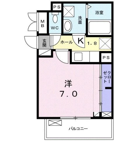 【間取り】 | デザイア　ＨＲ