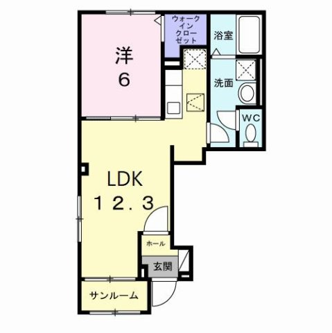 【間取り】 | プロムナード・Ｋ