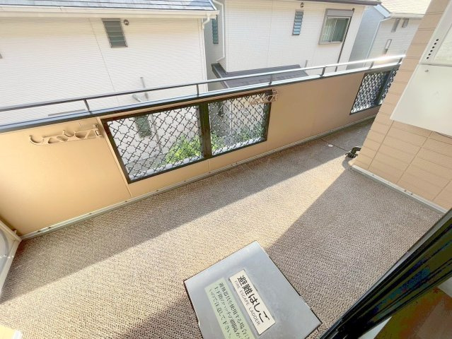北仁川シティーハイツのバルコニー|※同建物の類似写真となります。