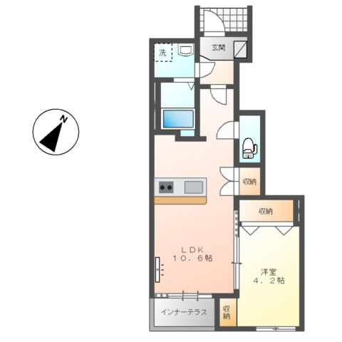 【間取り】 | 仮）羽生市南4丁目スターテラスⅡ（南棟）