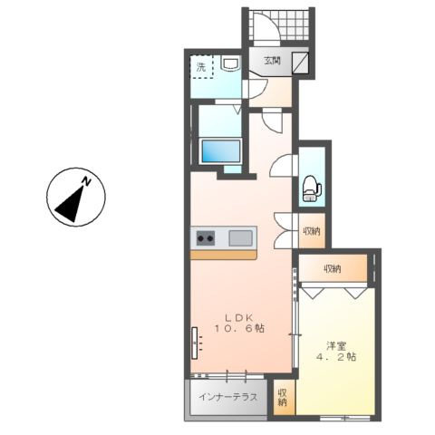 【間取り】 | 仮）羽生市南4丁目スターテラスⅡ（南棟）