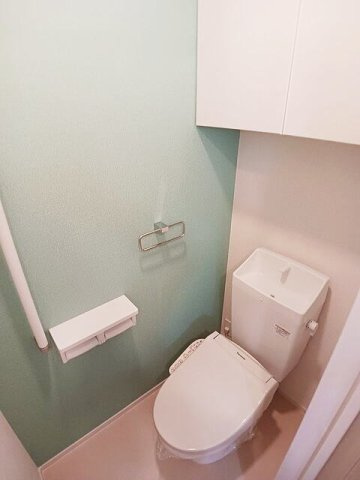 エムズアドバンスＢのトイレ|清潔感のあるトイレです