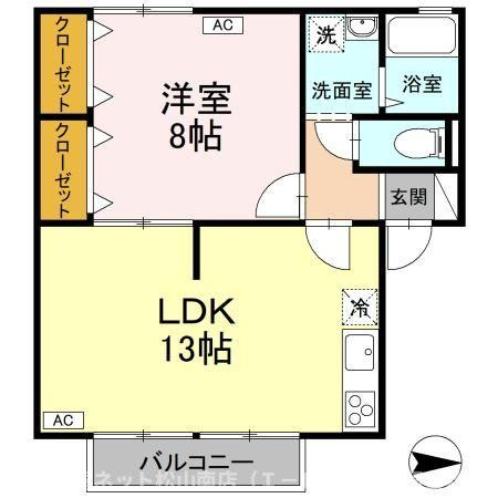 【間取り】 | セジュールＭＧ　Ⅲ