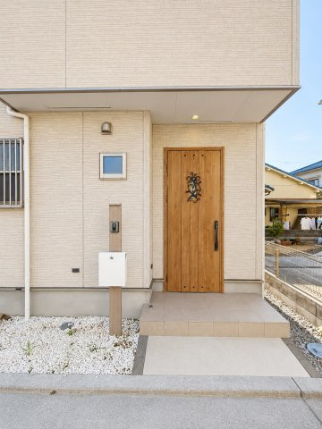 堺市美原区大保戸建の外観|外観は落ち着いています
