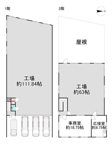 平野区加美東1丁目の間取り