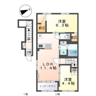 【間取り】 | 仮）港区東茶屋新築アパート
