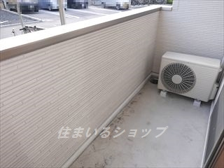 フリーデ　Ａのバルコニー