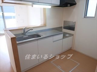 フリーデ　Ａのキッチン|浄水器一体型シャワー水栓