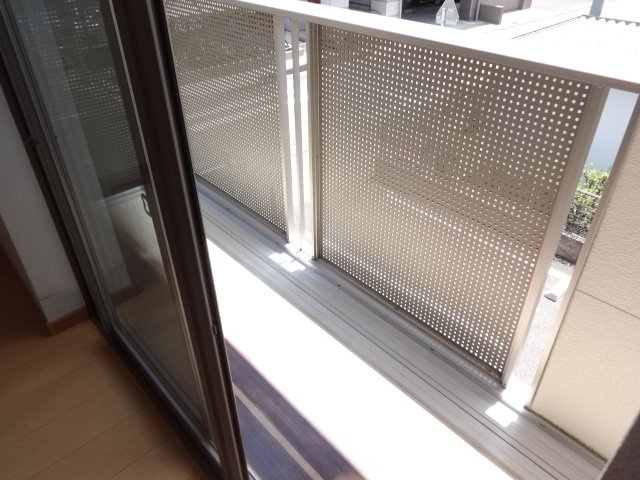 インディアンサマーのバルコニー
