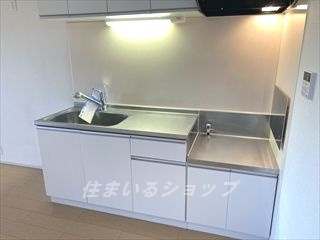 フリーデ　Ｃのキッチン|浄水器一体型シャワー水栓