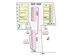 【駐車場】 | フォレストコート　Ⅱ