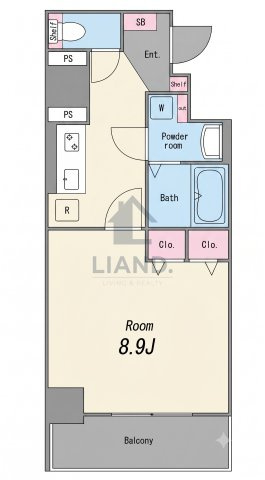 ピタゴラ箱崎　箱崎小学校区の間取り|ピタゴラ箱崎