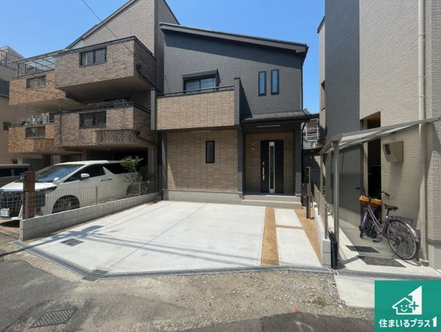 大阪市淀川区野中南　新築一戸建ての外観|安心の10年保証！外観を美しく保ち、雨水で汚れを落とします！気になることがありましたら、お気軽にお問い合わせください！