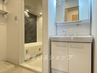 ルタンＳ　Ⅰの洗面所|三面鏡付きシャンプードレッサー