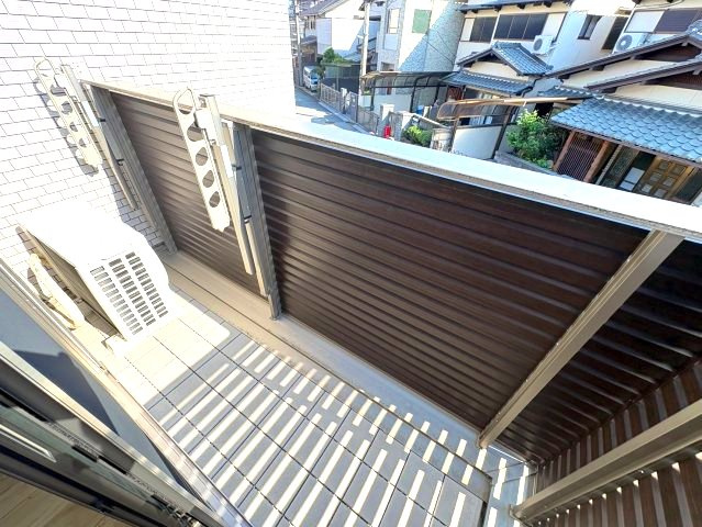 フィカーサ青山のバルコニー