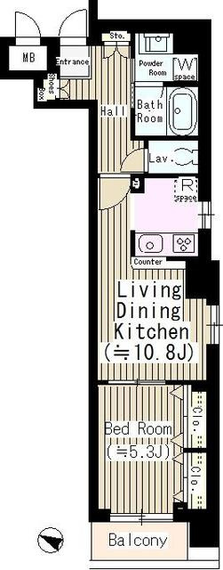 グランパークときわの間取り