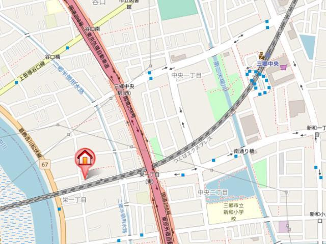 ボヌールの地図