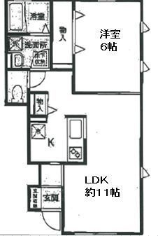 ボヌールの間取り