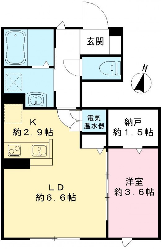 サン　フィールドの間取り
