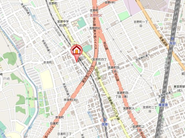 カターラヴィレッヂⅠの地図