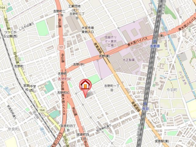 ドゥ・メゾンの地図