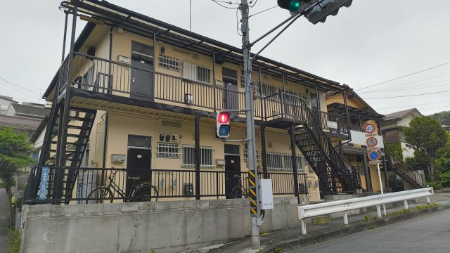 柿生コーポの外観